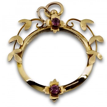 9ct Gold Open Locket